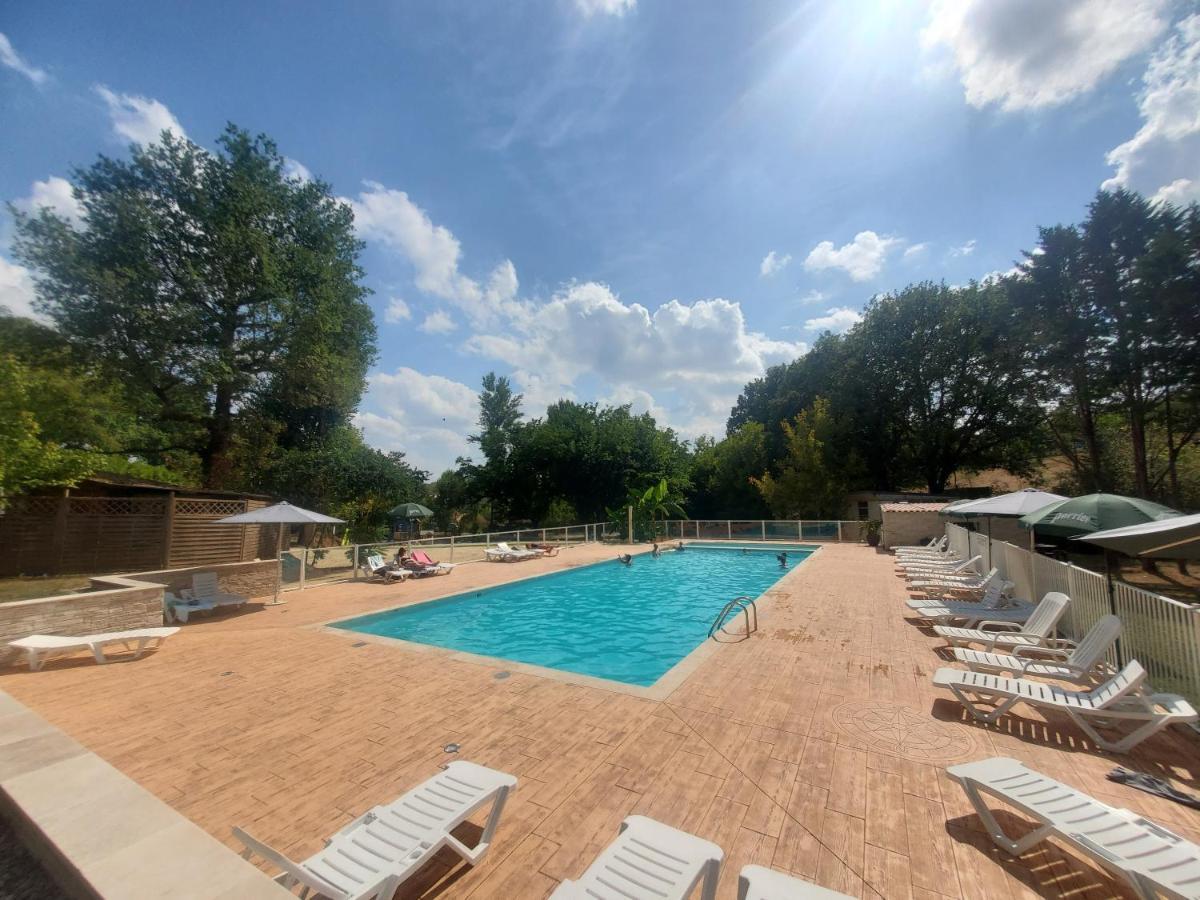 Camping Nature Le Valenty Mobil-Home-Dordogne Panoramique Clim Piscine Soturac Exterior foto