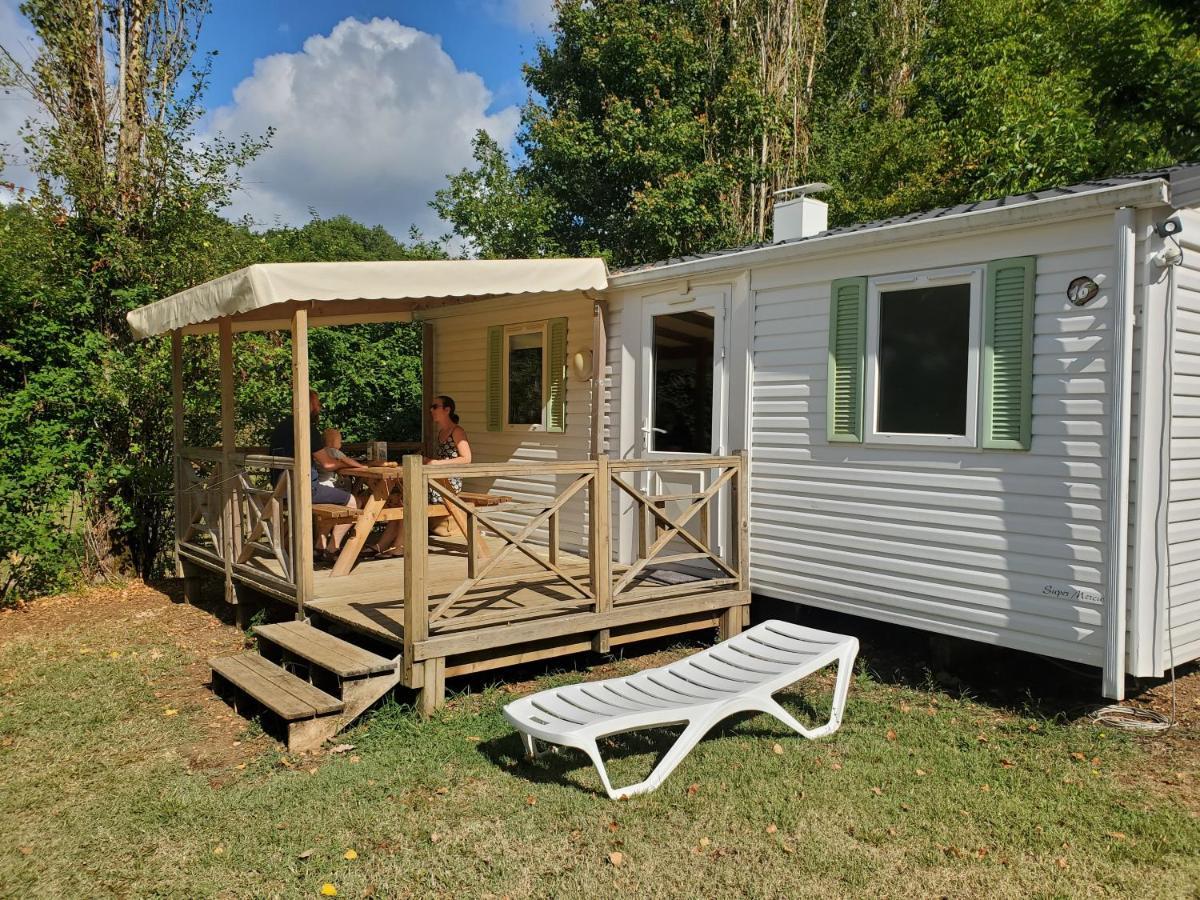 Camping Nature Le Valenty Mobil-Home-Dordogne Panoramique Clim Piscine Soturac Exterior foto