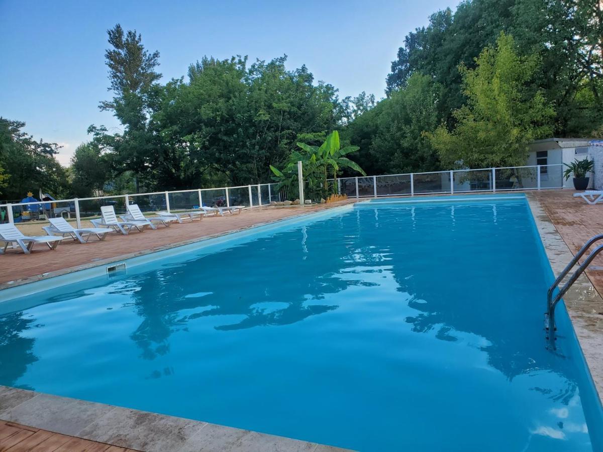 Camping Nature Le Valenty Mobil-Home-Dordogne Panoramique Clim Piscine Soturac Exterior foto