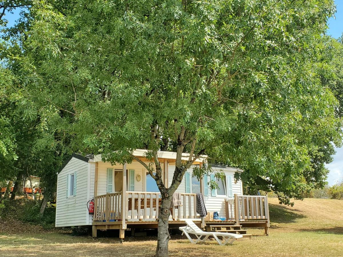 Camping Nature Le Valenty Mobil-Home-Dordogne Panoramique Clim Piscine Soturac Exterior foto