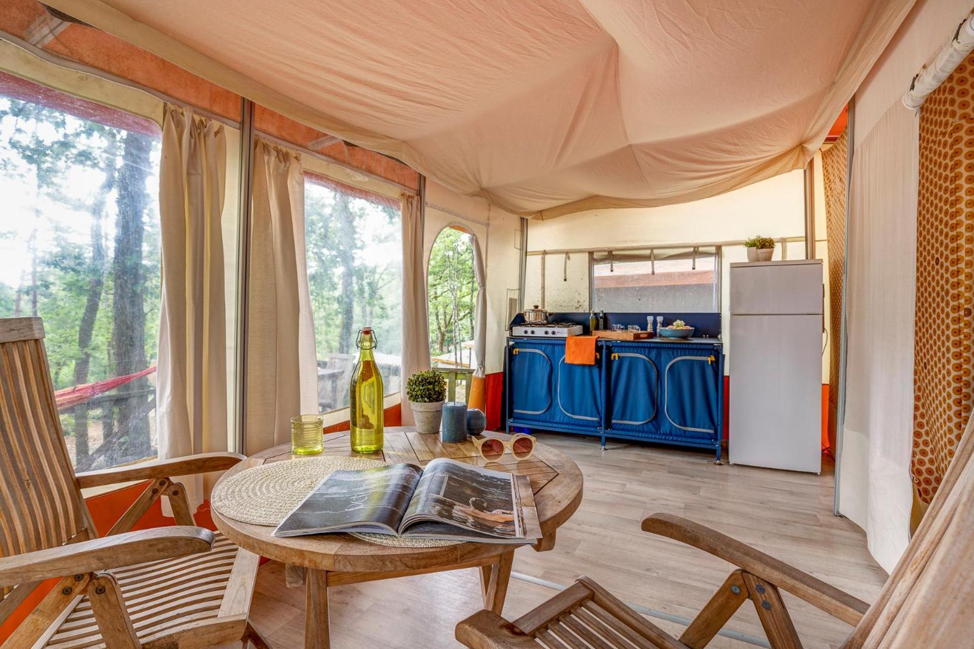 Camping Nature Le Valenty Mobil-Home-Dordogne Panoramique Clim Piscine Soturac Exterior foto