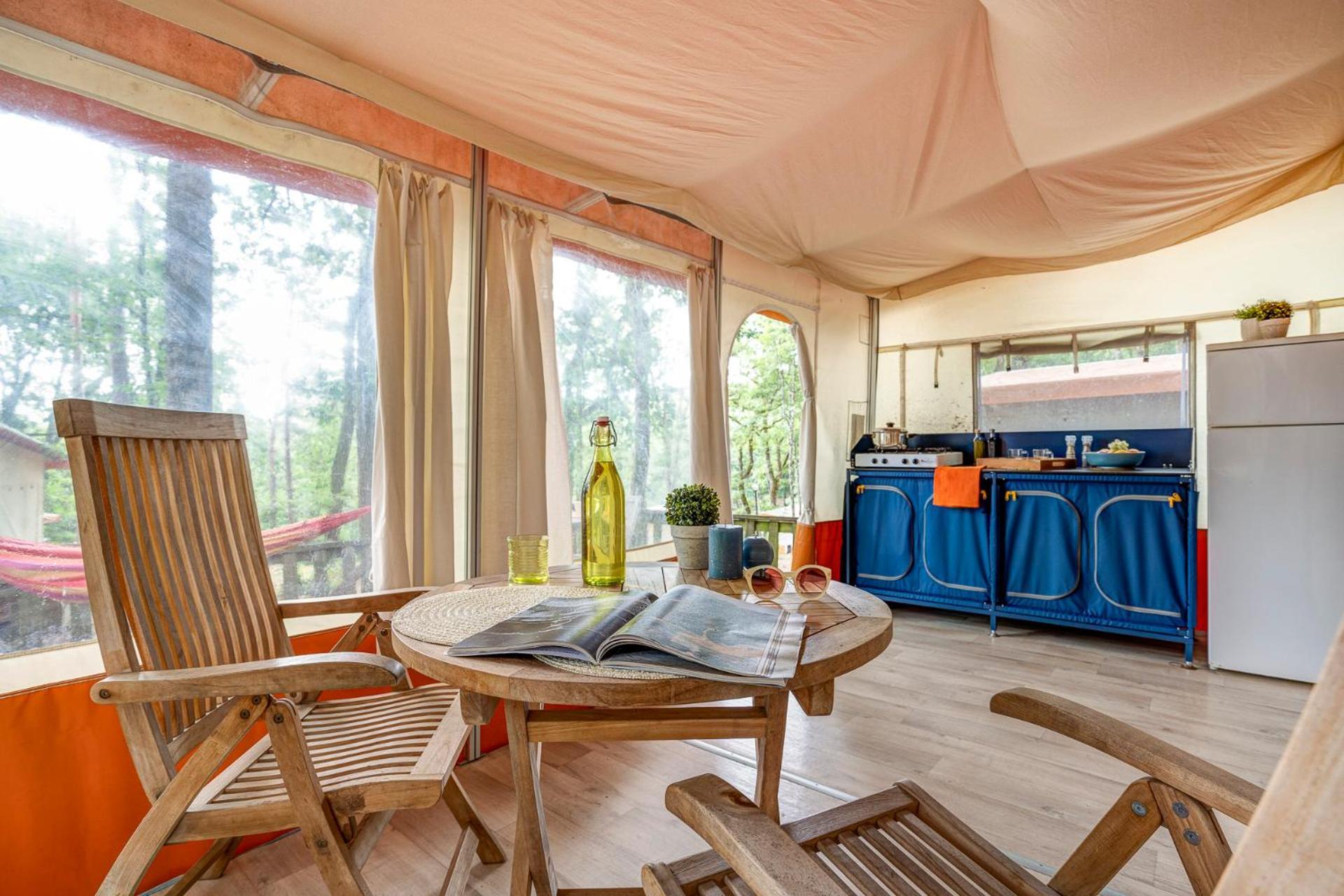 Camping Nature Le Valenty Mobil-Home-Dordogne Panoramique Clim Piscine Soturac Exterior foto